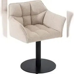CLP Lounger Damaso elfenbein/Stoff