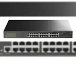 CUDY Layer 2 Managed Switch with 4 Gigabit SFP Slots - Switch - 0,1 Gbps
