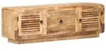 vidaXL TV-Schrank 120x30x40 cm Raues Mangoholz