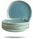M&Auml;SER Dessertteller 22 cm, 6-er Set, ATACAMA GR&Uuml;N TEXTURA postsicher, Serie