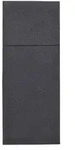 Papstar 300 Servietten `ROYAL Collection` 40 cm x 30 cm schwarz mit Besteckfalz