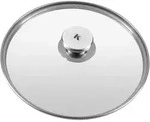 KLAMER Pfannendeckel 24 cm, Edelstahl Universal-Pfannendeckel f&uuml;r Pfannen und