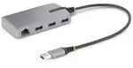 StarTech.com 3-PORT USB HUB W/GBE PORTABLE