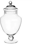 FIVE - 2,1L Bonbonglas aus Glas mit St&auml;nder