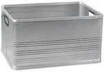 BRB Alu-Transportkasten, 79 Liter, LxBxH 620 x 440 x 330 mm