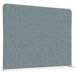 SHOWDOWN Displays Showdown Textil Raumteiler Basic - 200-150 Doppel Hexagon - Grau -