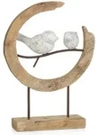 Moritz Skulptur Loving Birds 20 x 33 x 47 cm V&ouml;gel Liebe Moderne Dekoration aus