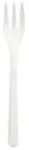 Circulware 1000 Mehrweg-Snackgabeln PP-MF 13 cm weiss extra stabil (96568, 20x50