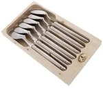JEAN DUBOST LAGUIOLE m&eacute;nag&egrave;re 97653 Set bestehend aus 6 L&ouml;ffeln, Neutral.