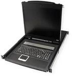ATEN CL1308N KVM-Switch, 48cm TFT, VGA, PS/2-USB, 8 Port, ES-Layout