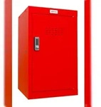 Phoenix CL0644RRE W&uuml;rfel-Schlie&szlig;fach Cube Locker 87L Rot - Elektronisches Schloss -