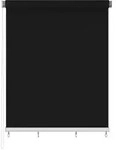 vidaXL Au&szlig;enrollo 245 (B) x 230 (H) cm Schwarz