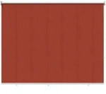vidaXL Au&szlig;enrollo 90% UV-Block Terrakotta 160 x 140 cm HDPE