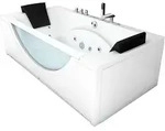 AcquaVapore Whirlpool Pool Badewanne Eckwanne Wanne W81H-TH-A-SC 90x180cm aktive