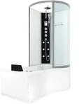 AcquaVapore Whirlpool Wanne Duschtempel Dusche Duschkabine K50-L03-WP 170x100...