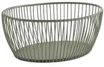 APS Korb -SVART- in smoke green 20 x 15 cm, H: 8 cm
