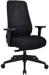 B&uuml;rostuhl / Drehstuhl Verviq R&uuml;cken 3D Netzstoff / Sitz Stoff schwarz hjh OFFICE