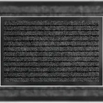 KARAT Schmutzfangmatte "Dura" - T&uuml;rmatte f&uuml;r Innen & Au&szlig;en / 66 x 120 cm