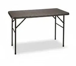 Relaxdays Gartentisch klappbar BASTIAN, rechteckig H x B x T: 74 x 121,5 x 61,5 cm,