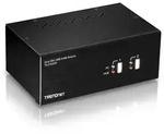 TRENDnet TK-232DV DVI KVM Switch 2-Port Dual Monitor