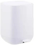 Relaxdays M&uuml;lleimer, 9 Liter, Absenkautomatik, entnehmbarer Inneneimer, matter