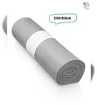 Blanc HYGIENIC M&uuml;llbeutel, Qualit&auml;ts-M&uuml;llsack 60 Liter, grau, rei&szlig;fest,...