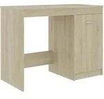 vidaXL Schreibtisch Sonoma-Eiche 100x50x76 cm Holzwerkstoff