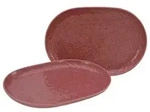 CreaTable Orient Mandala Rot Servierplatte 2-tlg Porzellan