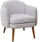 SVITA JOHAN Sessel Loungesessel Polstersessel Armlehnen gepolstert modern...