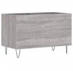 vidaXL Plattenschrank Grau Sonoma 74,5x38x48 cm Holzwerkstoff