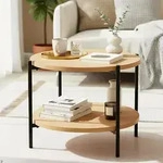 CLP Couchtisch Edduma natura/&Oslash; 50 cm
