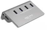 Delock 64181 - USB 3.1 4-Port Typ-A Tisch-Hub
