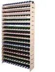 Proregal Weinregal VINOTECA FLEX PRO | HxBxT 219x123x28cm | 192 Flaschen auf 16...