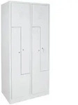BRB Z-Spind mit Sockel und Zylinderschl&ouml;ssern, 4 Abteile, BxTxH 800x500x1800...