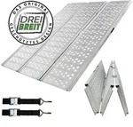 Baumarktplus DREIBREIT by TRUTZHOLM Auffahrrampe Alu 255x115 cm 2-fach klappbar 1020