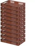 BRB 10 B&auml;ckerkisten / Euroboxen, LxBxH 600 x 400 x 90 mm, lebensmittelecht,...