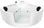 AcquaVapore Whirlpool Pool Badewanne Eckwanne Wanne W70H-TH-SC 150x150cm mit...