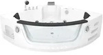 AcquaVapore Whirlpool Pool Badewanne Eckwanne Wanne W05H-TH-SC 140x140cm aktive