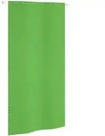 vidaXL Balkon-Sichtschutz Hellgr&uuml;n 120x240 cm Oxford-Gewebe