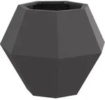 vidaXL Pflanzk&uuml;bel Schwarz 50 x 50 x 40 cm Stahl