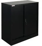 PROREGAL Aktenschrank ELEPHANT mit abschlie&szlig;baren Schiebet&uuml;ren 90x90x40cm 3...
