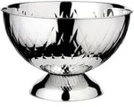EDZARD Champagner Schale Ponza (Durchmesser 32 cm, H 25 cm) Edelstahl