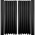 Bestlivings 2er Set Dekoschal Ellen,Universalband, inkl. Raffhalter 140 x 245 cm