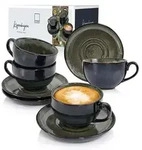 S&Auml;NGER Kaffeetassen Set Kopenhagen 8 teilig