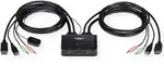 TRENDnet TK-220DPi KVM Switch, 2-Port 4K DisplayPort