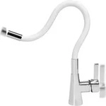 TRIZERATOP K&uuml;chenarmatur Flexible, wei&szlig;, Wasserhahn, Sp&uuml;ltischarmatur,