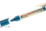 Whiteboardmarker edding 28 EcoLine nachf&uuml;llbar 1,5-3mm blau Packung mit 10 St&uuml;ck