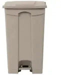 Jantex K&uuml;chenpedaleimer beige 87L