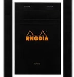 Rhodia 10x Gehefteter Notizblock Rhodia No.14 11x17cm 80 Blatt liniert 80g -...
