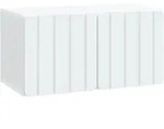 vidaXL Wandmontierter TV-Schrank Wei&szlig; 59,5 x 31 x 30 cm Holzwerkstoff